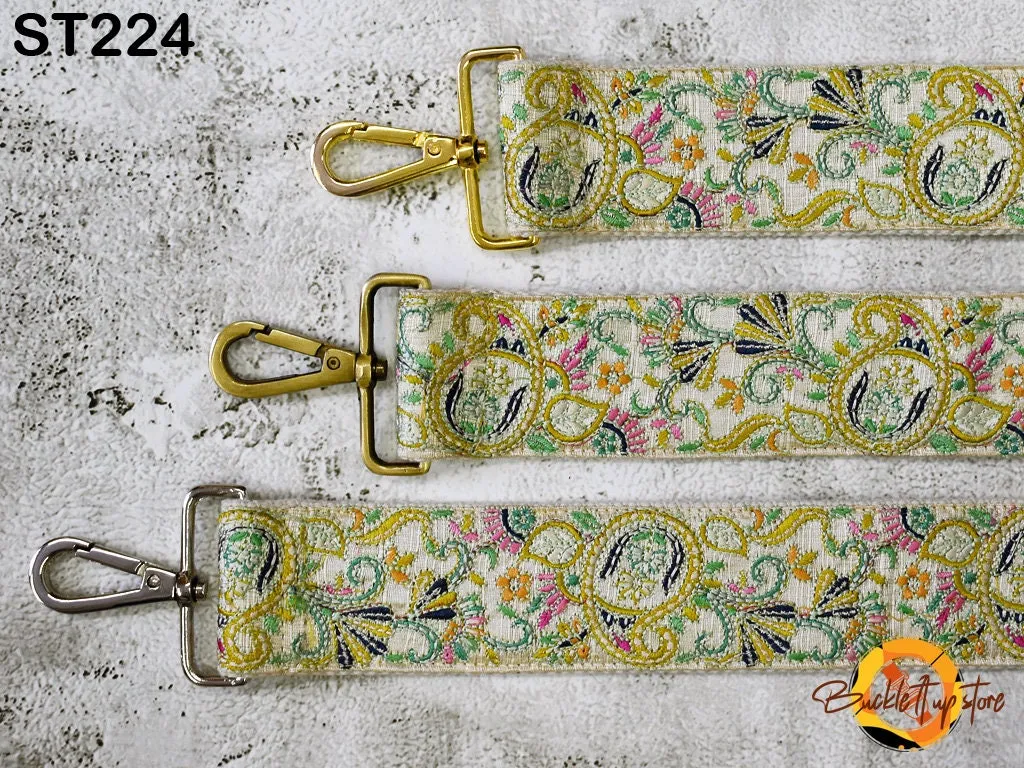 Crossbody Strap for Purses Boho Bag Messenger Bag Strap Replacement Adjustable Camera Strap Embroidered Handbag Guitar Strap Gift Girlfriend