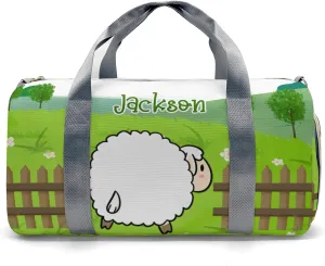 Custom Duffel Bag Farm Life Sheep Adventure Awaits: Best Travel Bags for Hiking and Sports