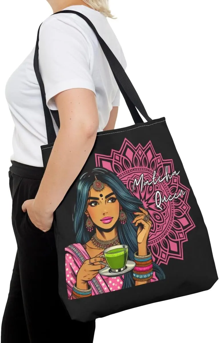 Customizable Tote Bags for Women-Bollywood Lover Tote Bags-Custom Name or Text Print Chai Lover Gift Totes