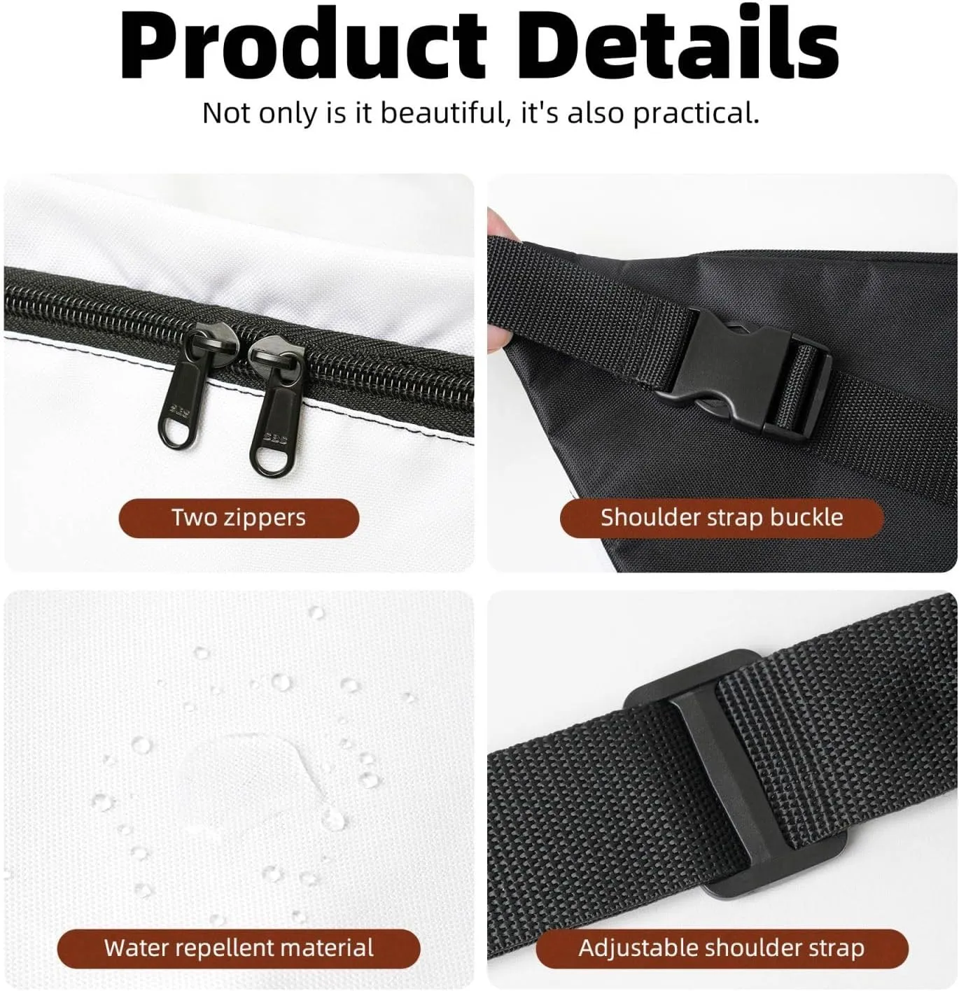 Cute African Tribes Bags for Women Men Crossbody Waist Bag With Adjustable Strap Fanny Pack