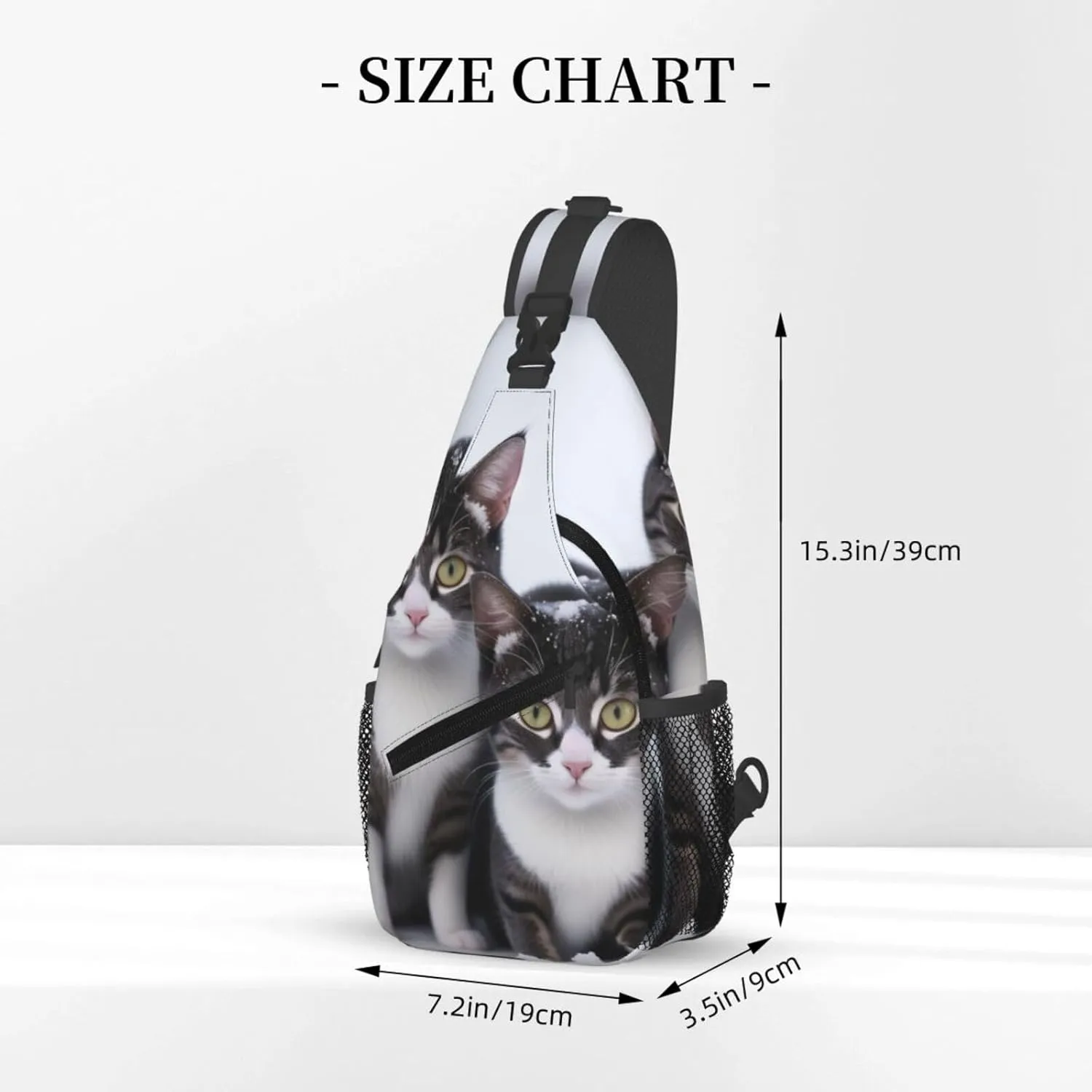 Cute Owl Sling Bag For Women Mencross Sling Bag Fashion Crossbody Shoulder Bag Chest Bag For Hiking Travel