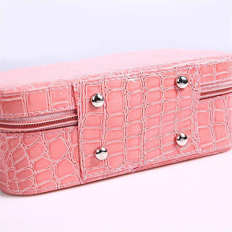 Cyflymder Professional Toiletry Bag Cosmetic Bag Organizer Women Travel Make Up Cases Big Capacity Cosmetics Suitcases For Makeup