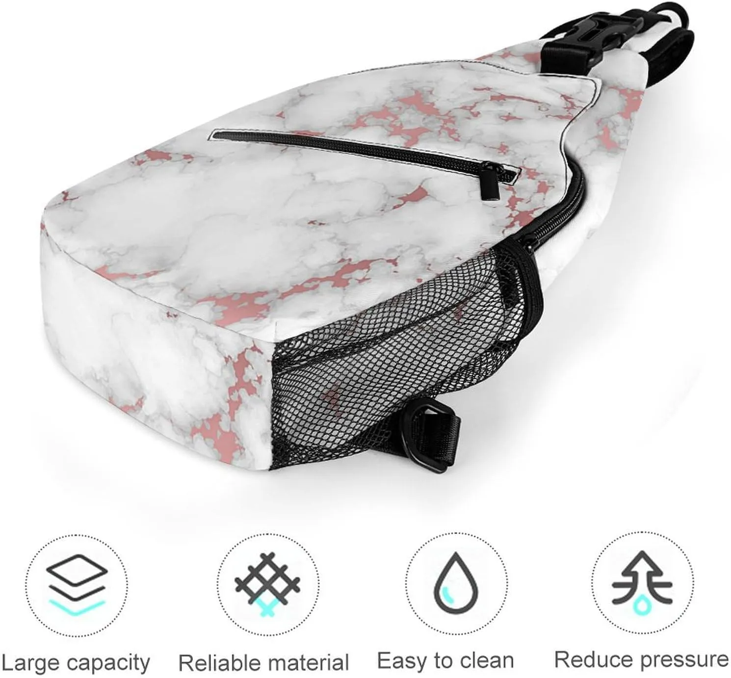 Dalmatians Pattern Versatile And Convenient Multipurpose Crossbody Bag - Perfect for Travel And Hiking
