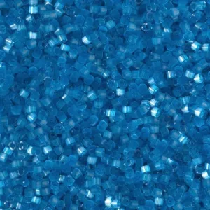 DB 1860,Dark Capri Blue Silk Inside Dyed - Miyuki Delica Beads - Size 11 - 5 grams - Japanese Cylinder Seed Beads - Retail & Wholesale