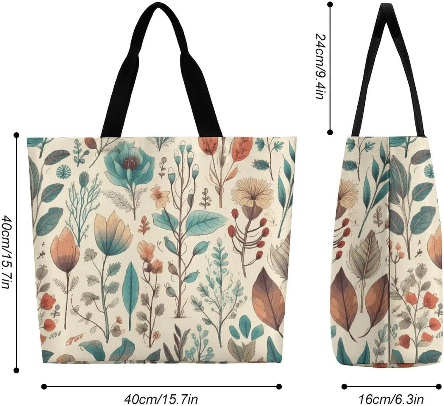 Depict A Leopard Beach Bag Reusable Tote Bag Foldable Grocery Bags Women Shopping Bags for Daily Essentials