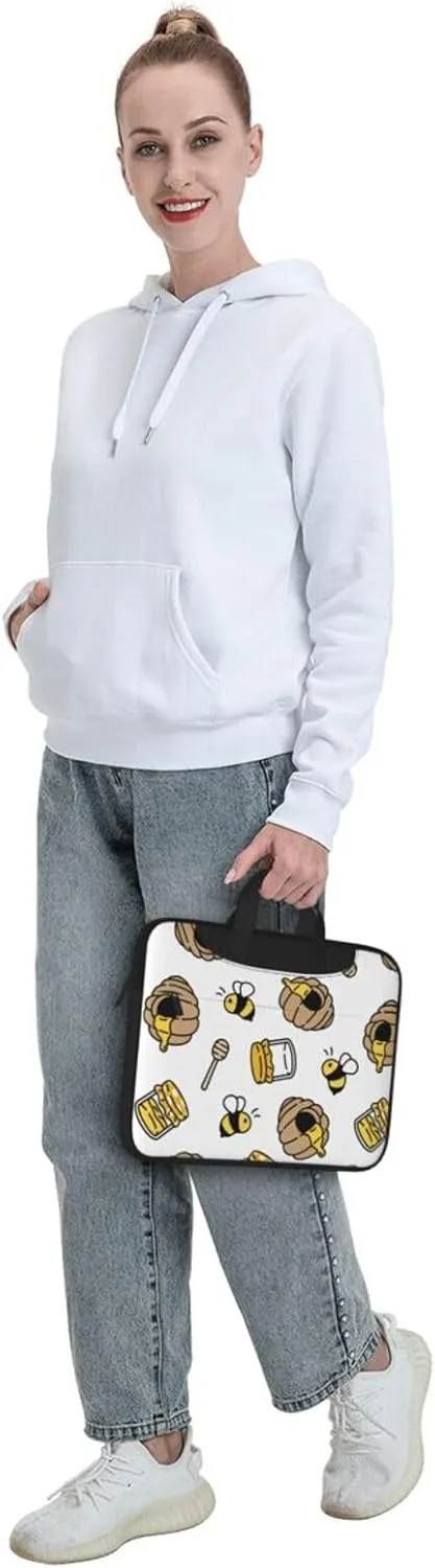 Dog Paw Seamless Pattern Laptop Bag Classic Slim Briefcase Messenger Bag, Spacious, Ergonomic