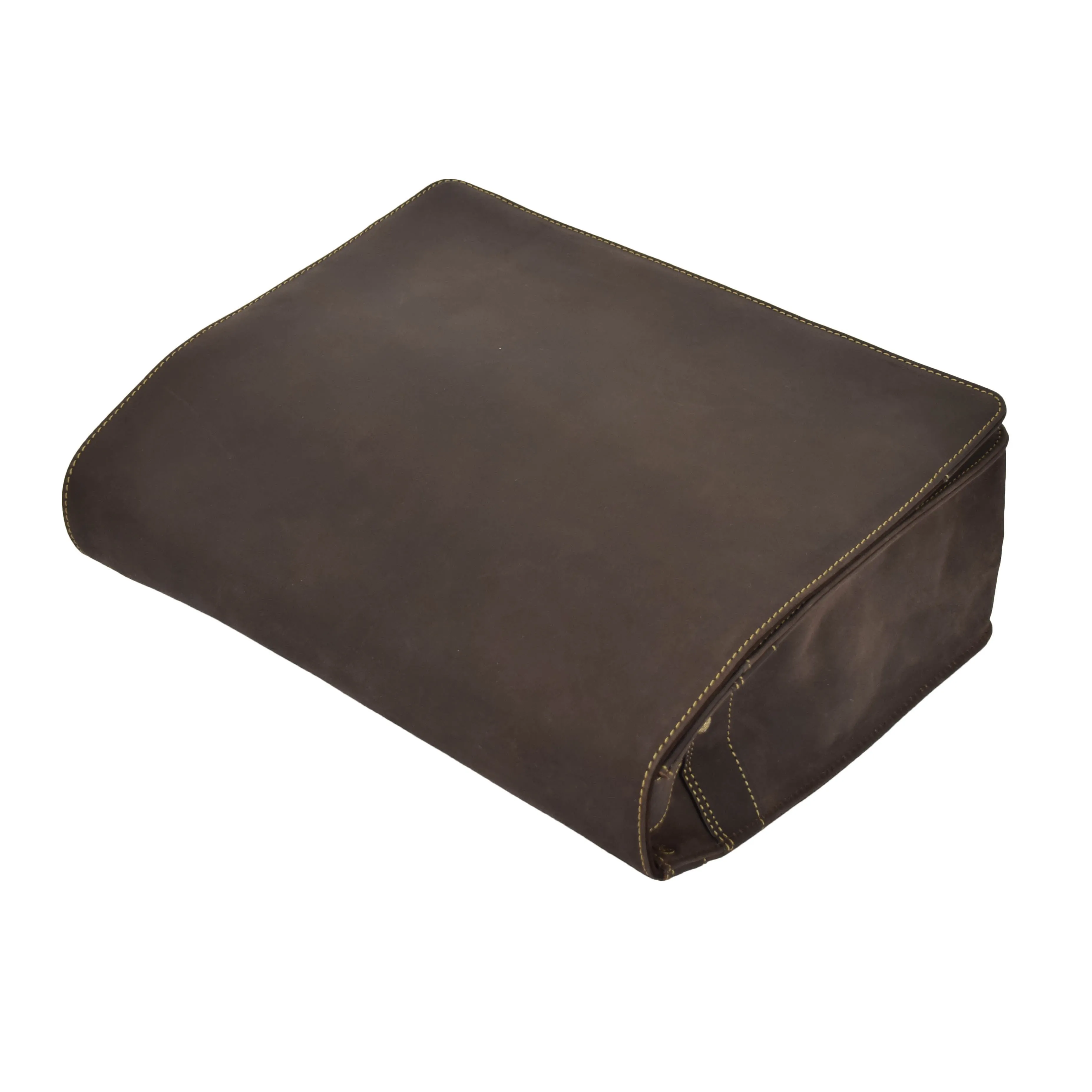 DR375 Men's Leather Cross Body Flap over Bag Brown
