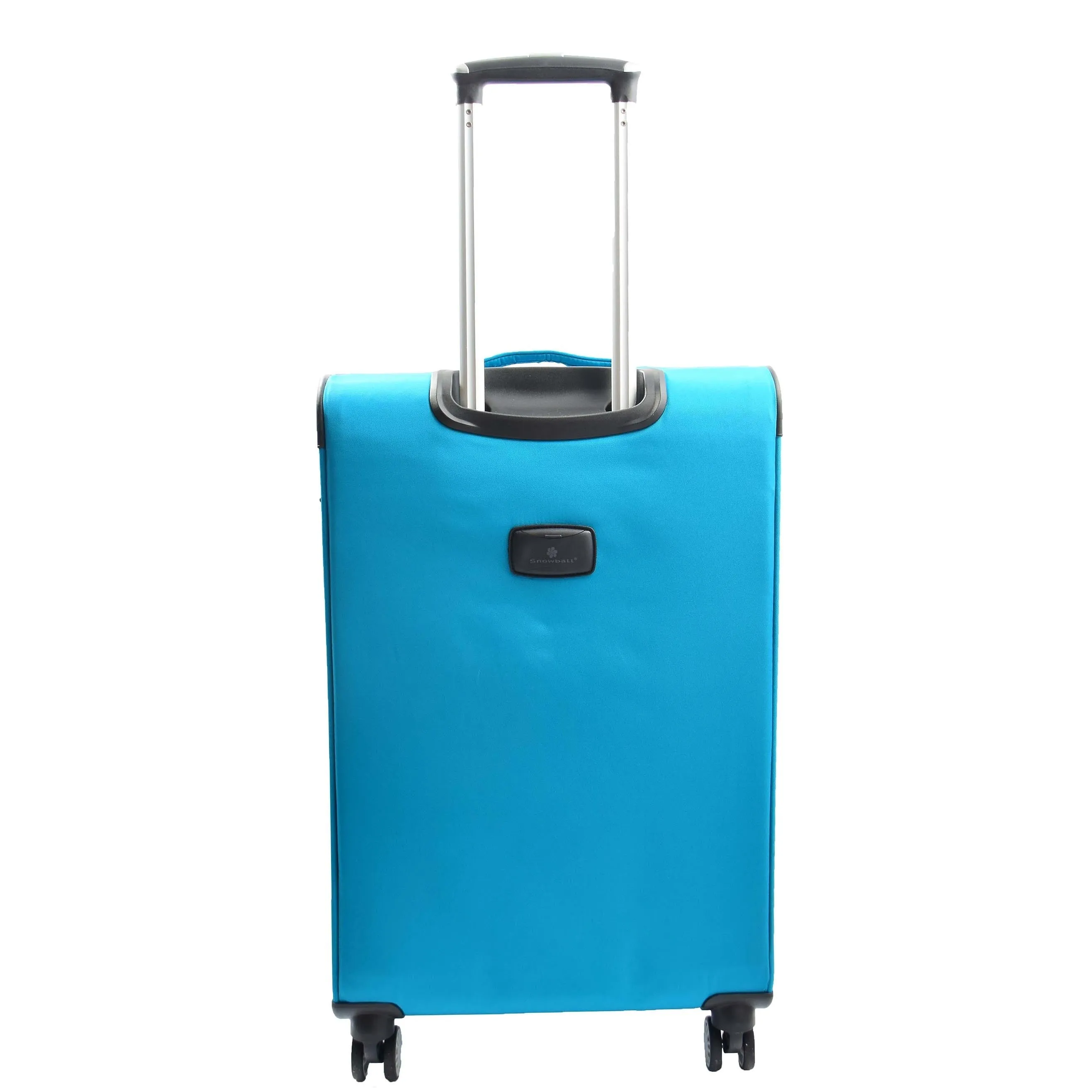 DR644 Soft Luggage Four Wheeled Suitcase With TSA Lock Teal