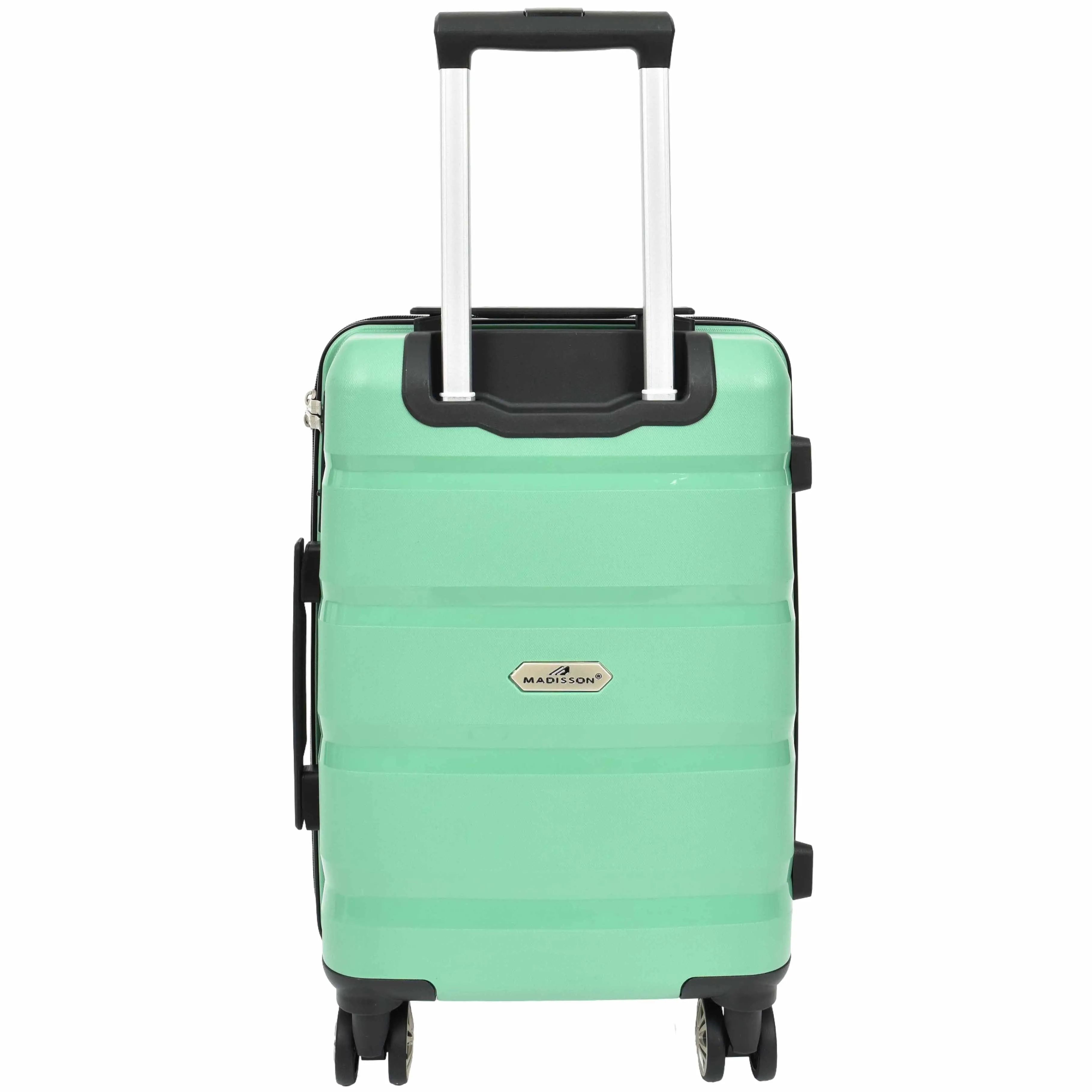DR646 Expandable Travel Suitcases Hard Shell Four Wheel PP Luggage Lime