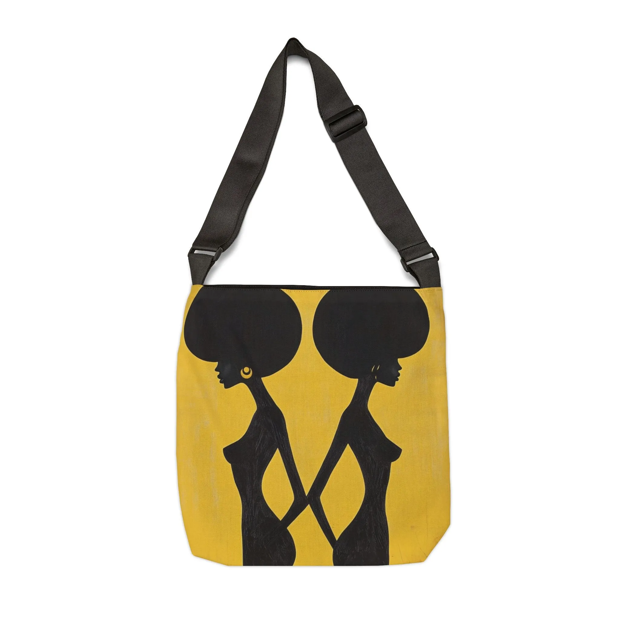 DUO MODERN "Golden Elegance" Adjustable Tote Bag