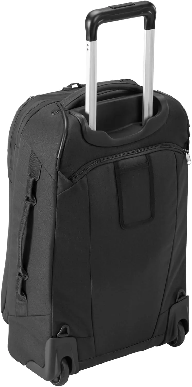 eagle creek Expanse Carry On Suitcase with Wheels, Telescoping Handle, Tuckaway Backpack Straps, Expandable Main Compartment, Internal Organization/Compression, Black (New) - 38L/22