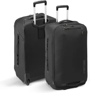 eagle creek Expanse Rolling Suitcase with Wheels, Telescoping Handle, Lockable Zippers, Expandable Main Compartment, Internal Organization/Compression, Black - 105L / 30"
