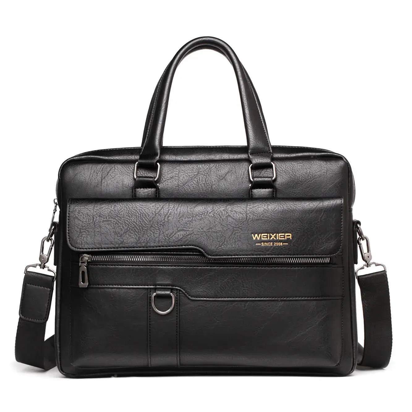 Elegance Classique Pro Men Briefcase Bag High Quality Business Famous Brand PU Leather Shoulder Messenger Bags Office Handbag 14 inch Laptop bag