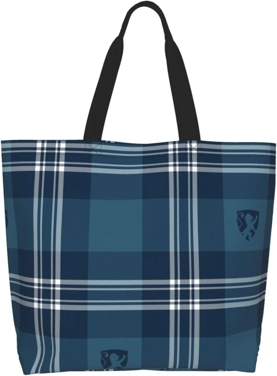 Elliot Ancient Tartan Tote Bag For Women Weekender Travel Bag Reusable Grocery Bags Large Totes Handbags