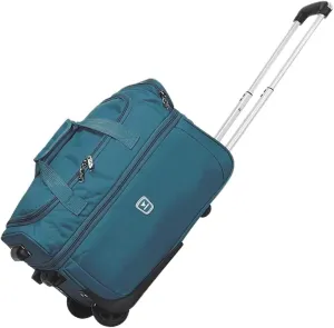 Expandable Soft Rolling Tote Travel Bag Suitcases with Wheels, Waterproof Rolling Duffel Bag Wheeled Business Carry on Luggage, Overnight Weekender Bags for Women Man