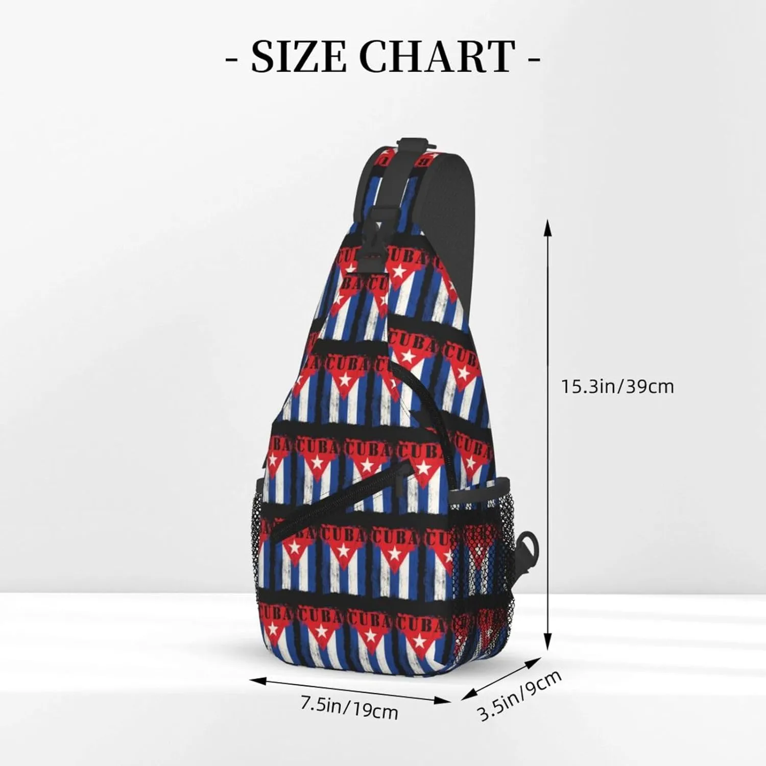 Faith Family Freedom Christian Vintage Usa Flag Sling Bag Chest Bags Casual Crossbody Bag Travel Shoulder Backpack