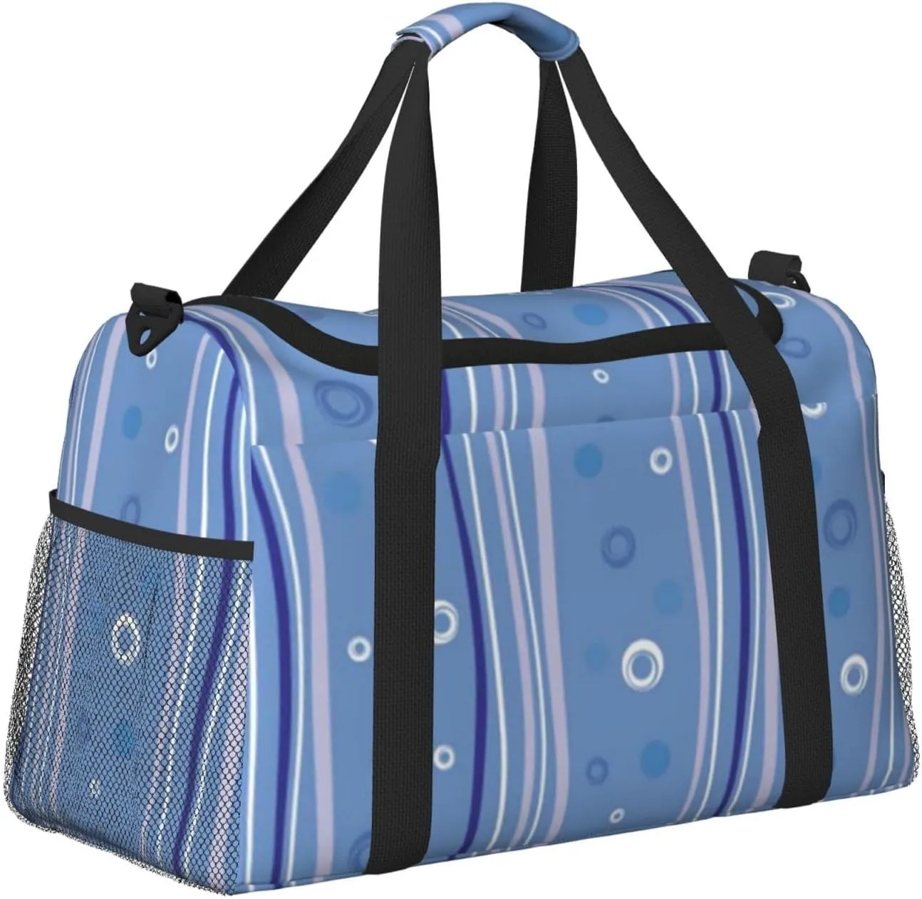 Fashion Circle Travel Duffel Bag Large Foldable Waterproof Overnight Bag For Beach Swim Bags Pool Sports Gym