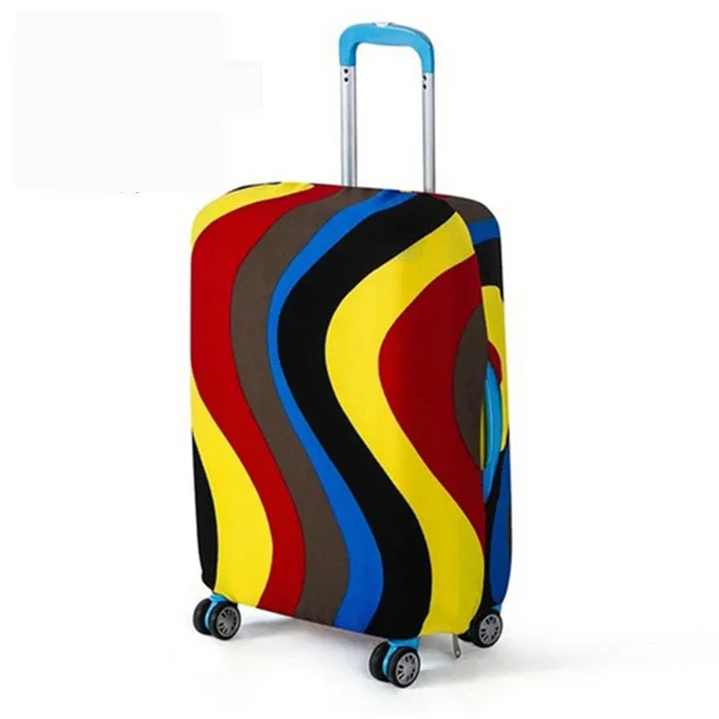 Fashionable Suitcase Cover with Heart-Shaped Design
