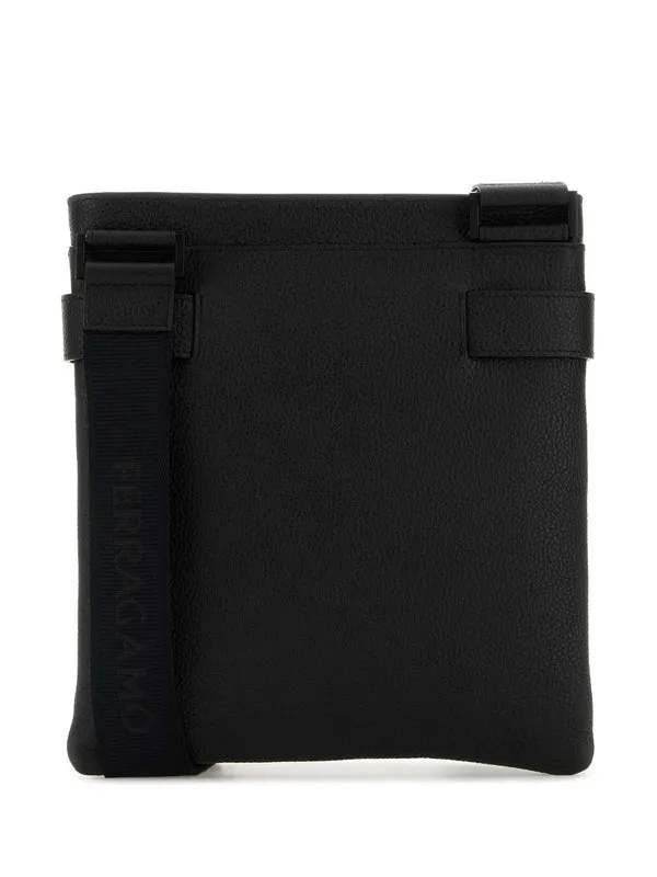 Ferragamo Black Cross Bags