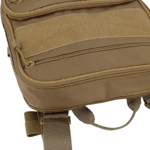 Flat Tactical MOLLE Backpack Military Multifunctional Airsoft Tool Bag Camping Bag Travel Hunting Hiking Backpack