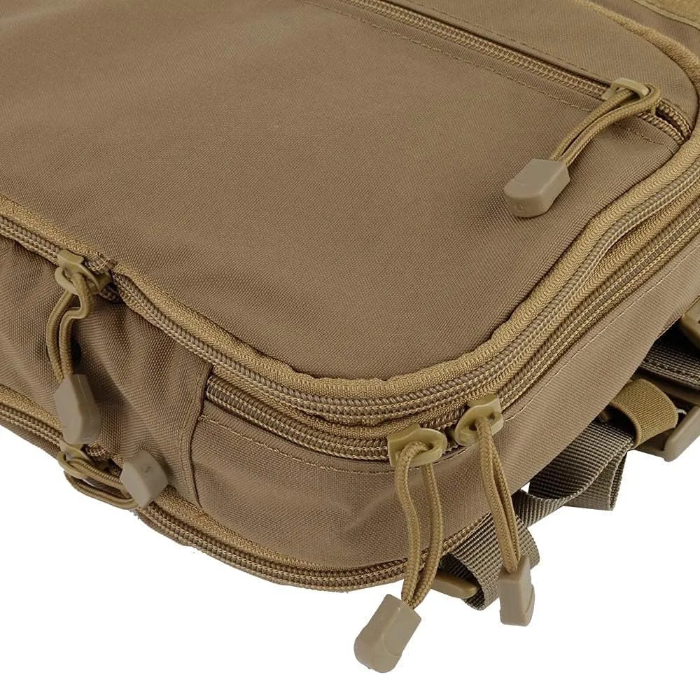 Flat Tactical MOLLE Backpack Military Multifunctional Airsoft Tool Bag Camping Bag Travel Hunting Hiking Backpack