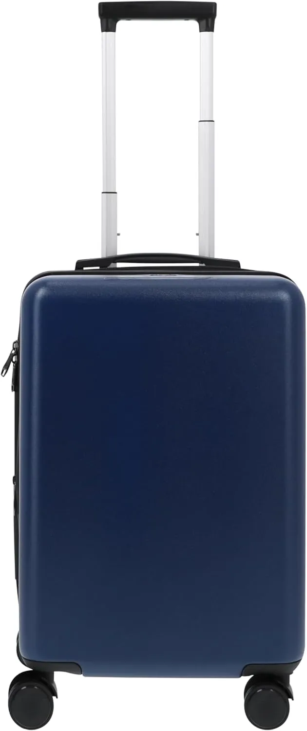FUL Jurassic Park 22.5 Inch Carry On Luggage, Hardshell Rolling Suitcase with Spinner Wheels, Blue