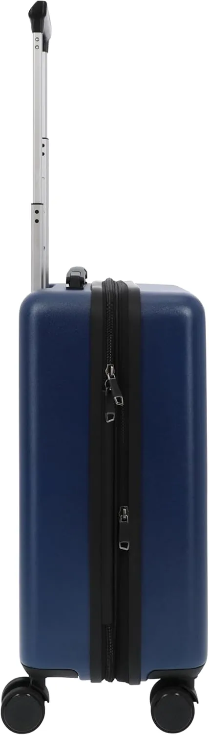 FUL Jurassic Park 22.5 Inch Carry On Luggage, Hardshell Rolling Suitcase with Spinner Wheels, Blue