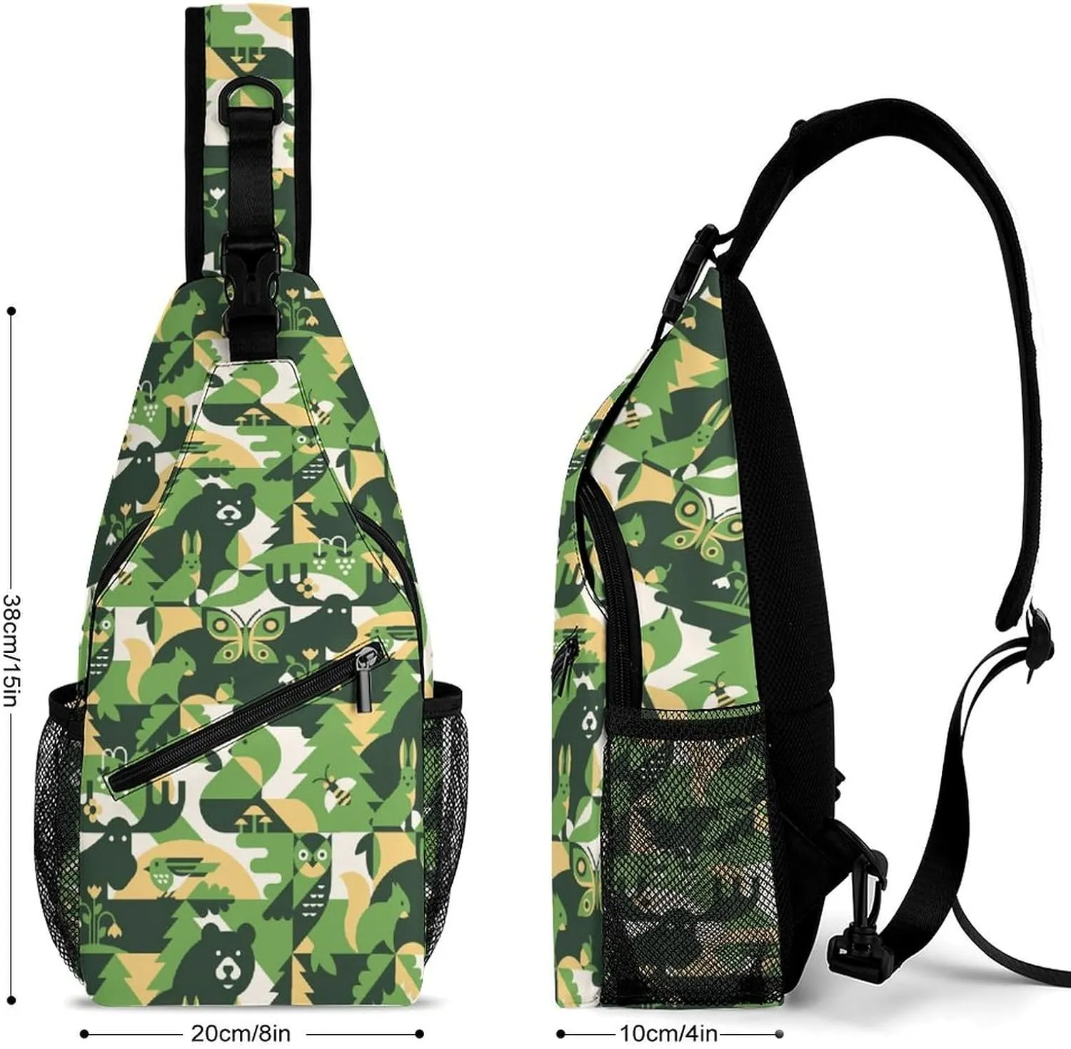 Funny Dragonflies Versatile And Convenient Multipurpose Crossbody Bag - Perfect for Travel And Hiking