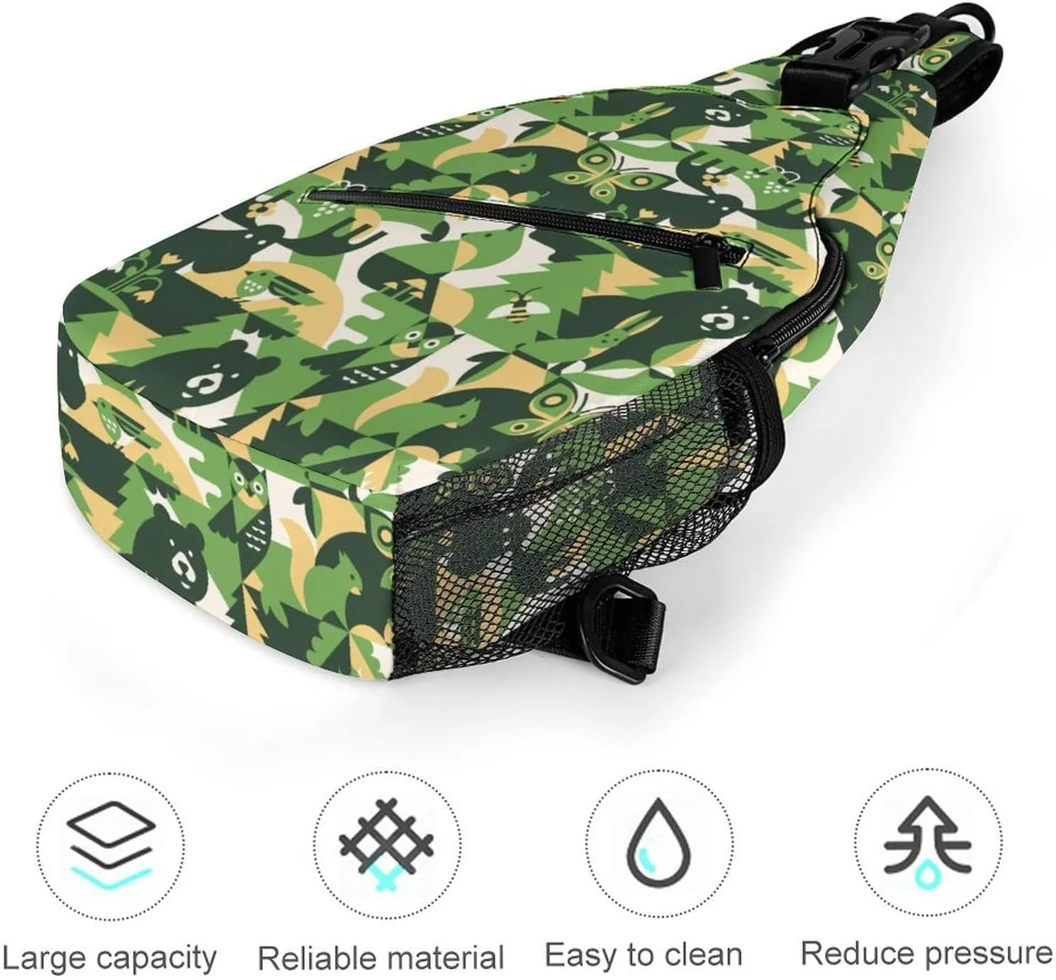 Funny Dragonflies Versatile And Convenient Multipurpose Crossbody Bag - Perfect for Travel And Hiking