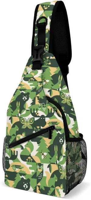Funny Dragonflies Versatile And Convenient Multipurpose Crossbody Bag - Perfect for Travel And Hiking