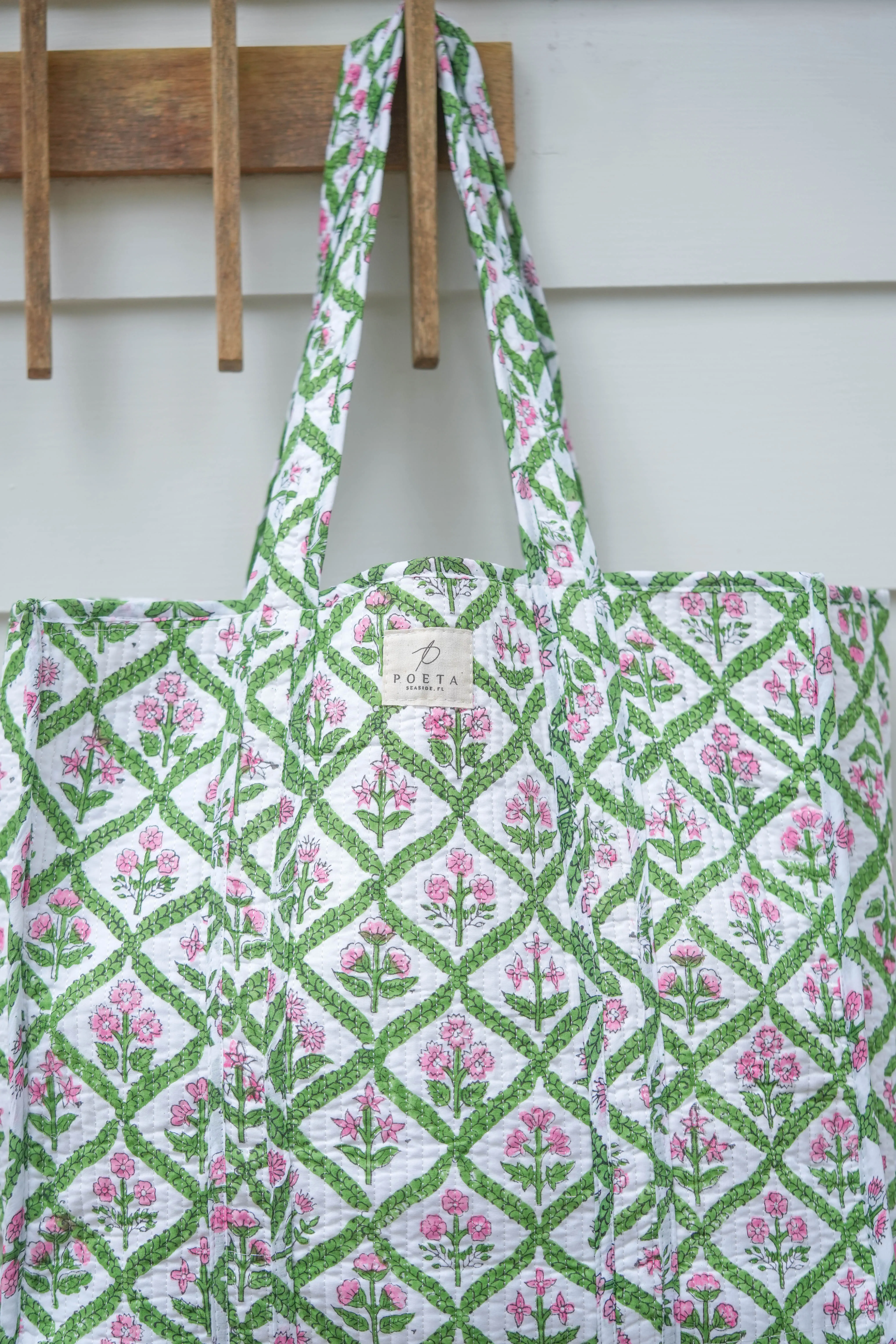 Garden Lattice Tote