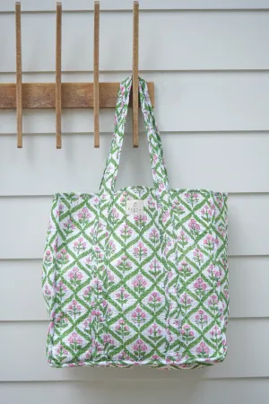 Garden Lattice Tote