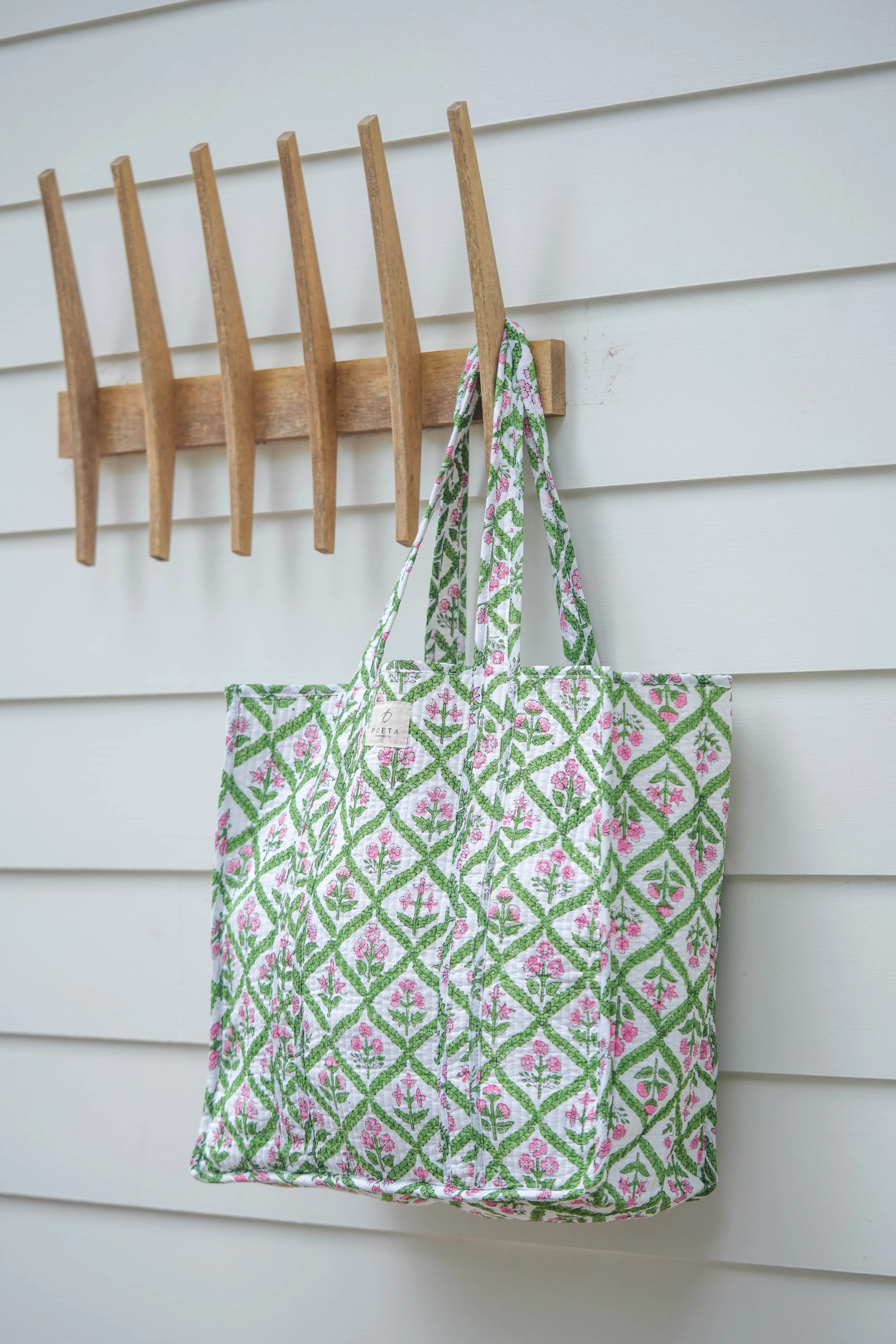 Garden Lattice Tote