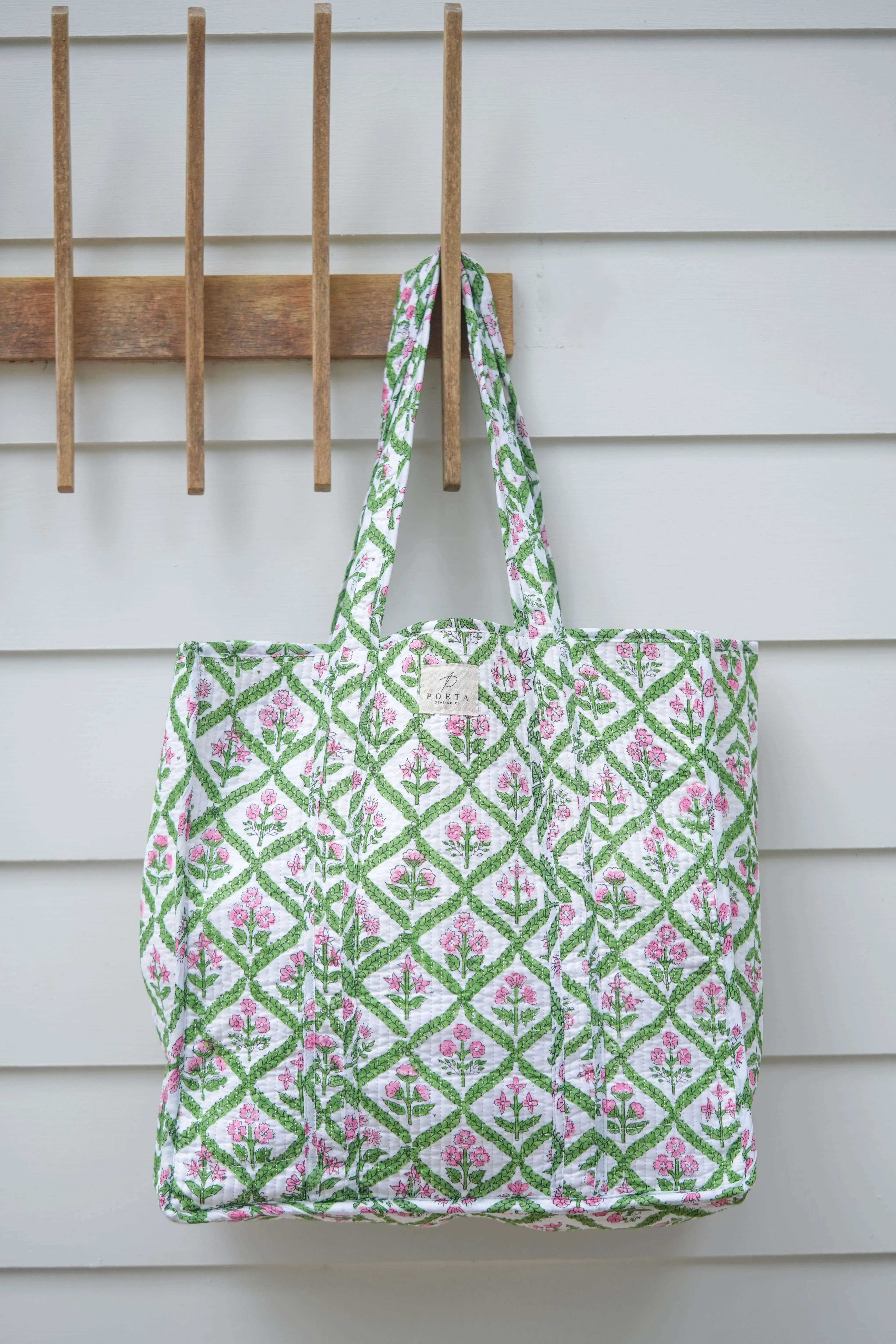 Garden Lattice Tote