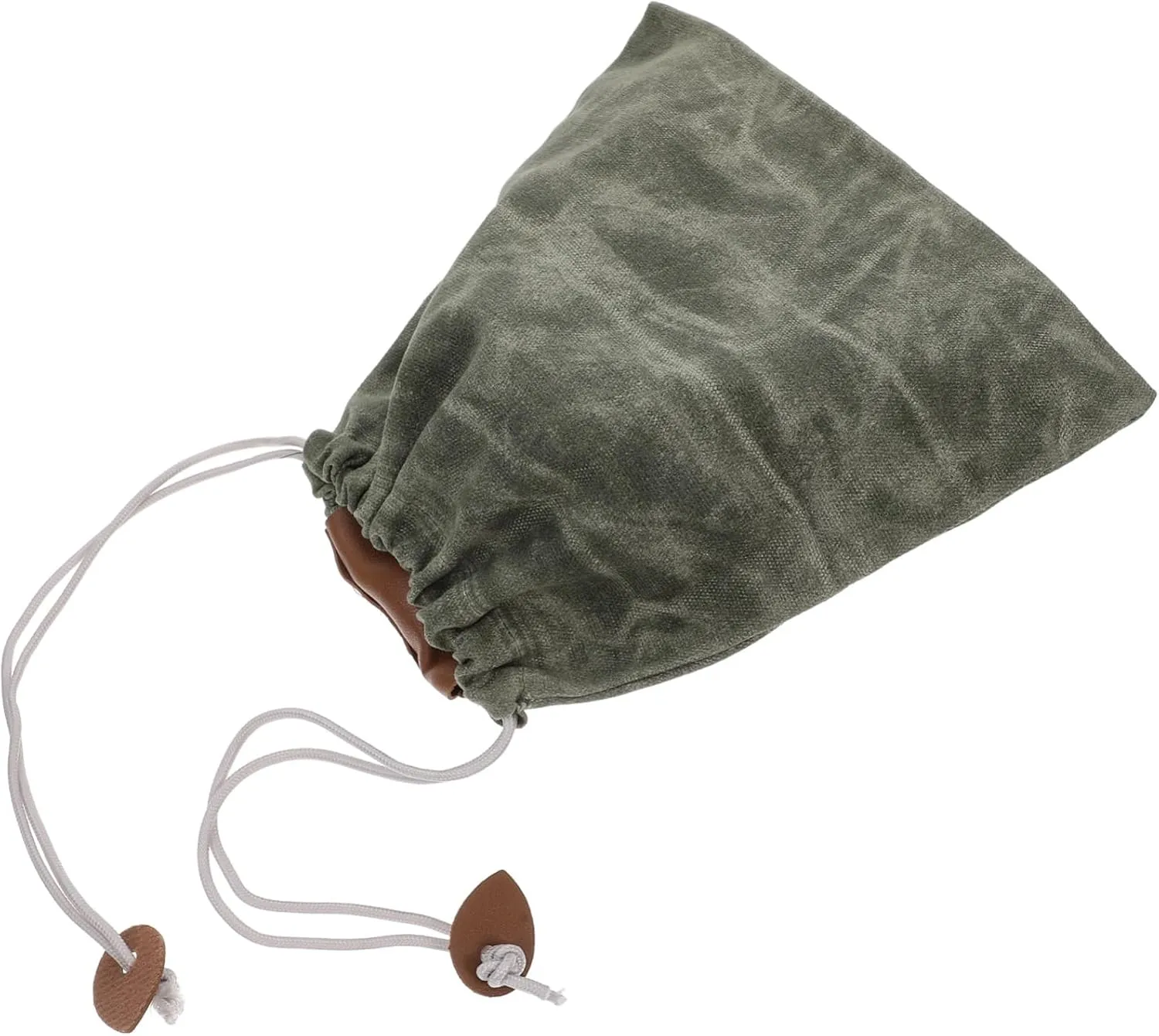 Garneck Mushroom Foraging Pouch Belt Canvas Harvest Bag Fruit Picking Bag Outdoor Storage Pouch Hiking Accessory