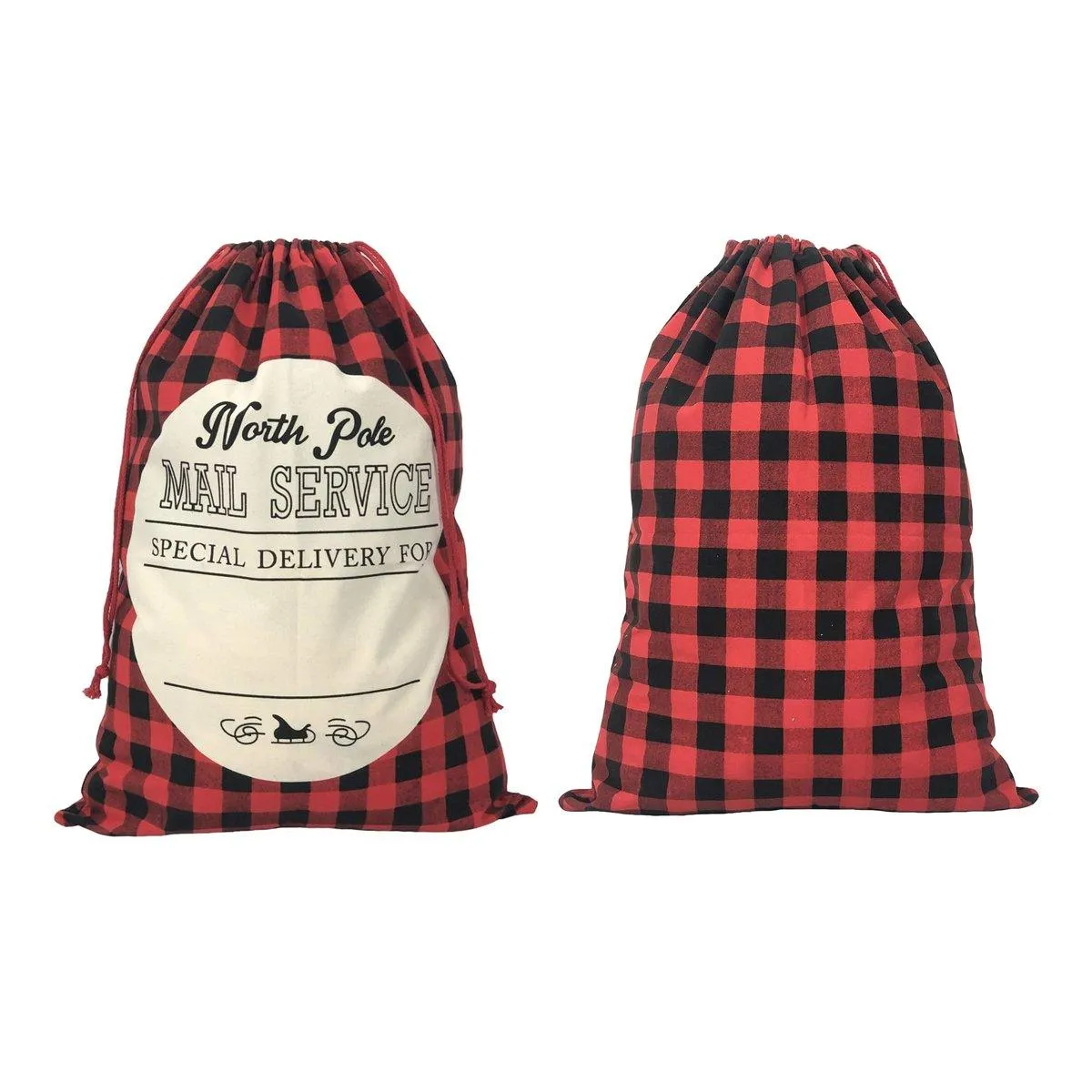 Gift Bags Santa Bundle Sacks Apple 4Colors 1PC