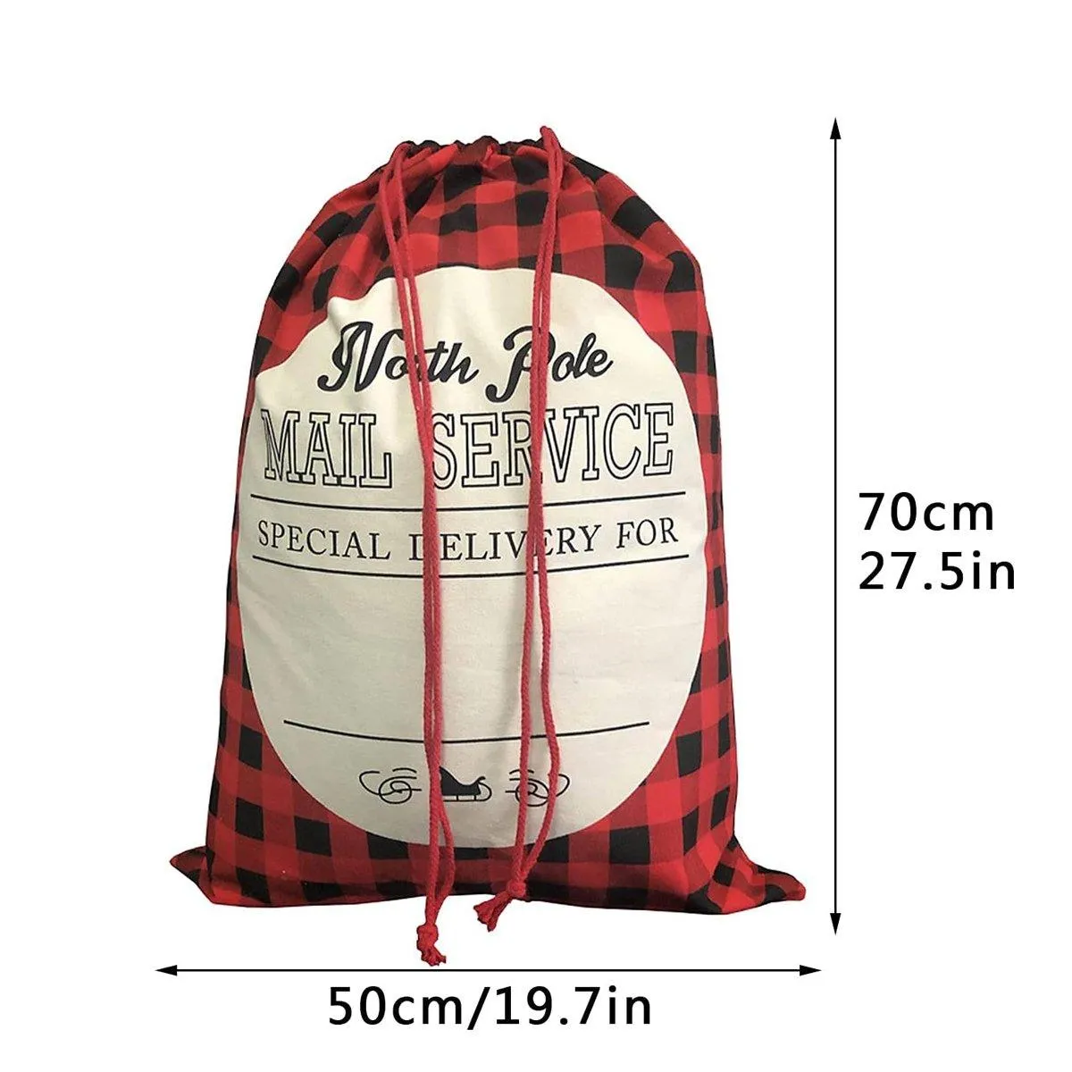 Gift Bags Santa Bundle Sacks Apple 4Colors 1PC