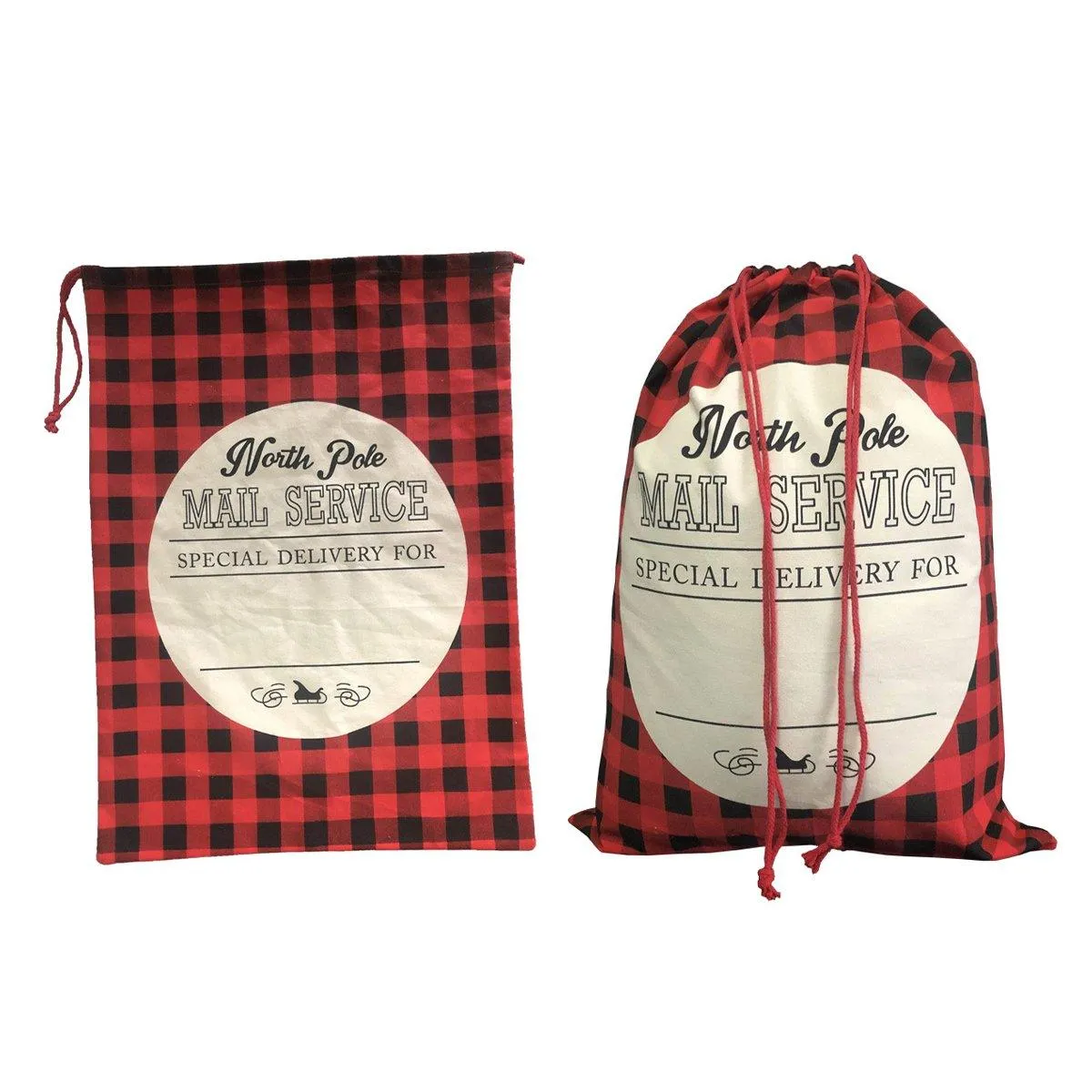 Gift Bags Santa Bundle Sacks Apple 4Colors 1PC