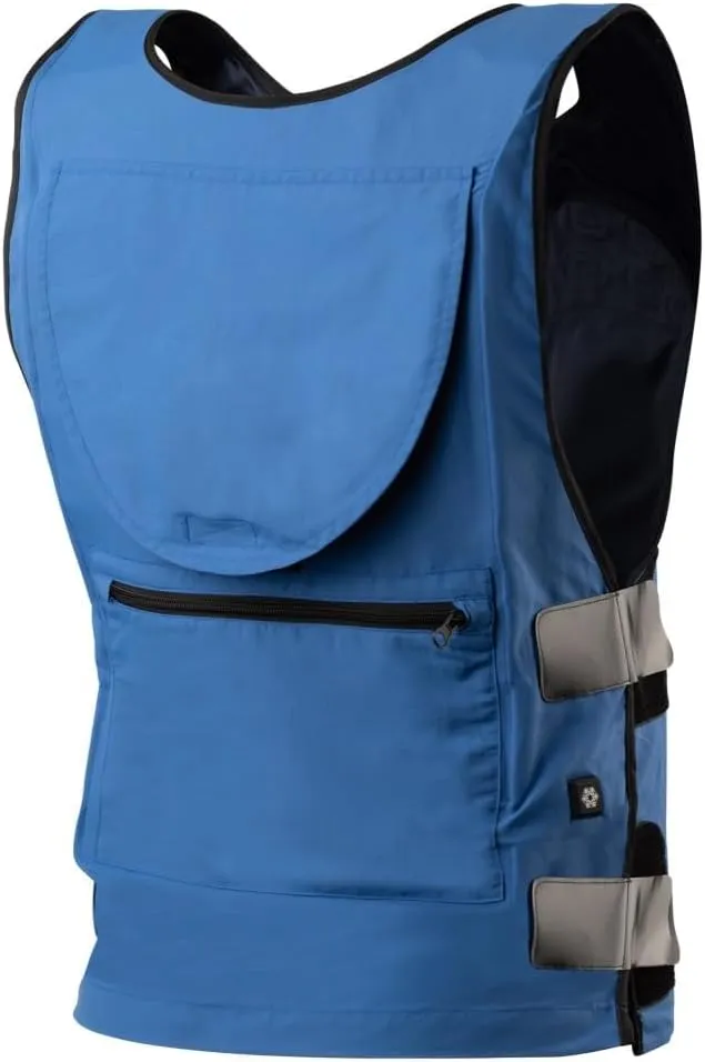 Gobi Heat Breeze Unisex Cooling Vest, Whisper-Quiet Pump, Adjustable Fit, 10,000mAh 20 Hour Battery, 5 Reusable Ice Core Bags