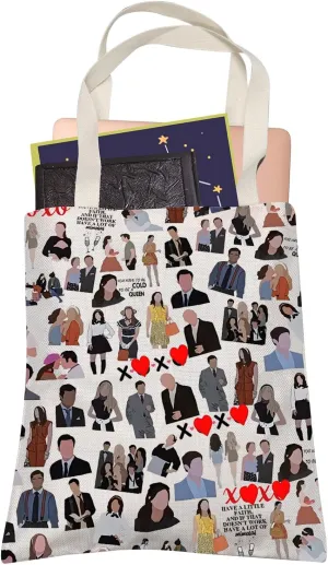 Gossip Inspired Tote Bag Blair Lovers Gifts You Have To Be Cold To Be A Queen Shopping Bag Serena Fans Gift