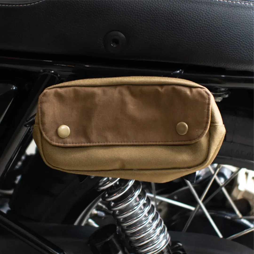Gouache	Otto Mini Waxed Canvas Rider Bag