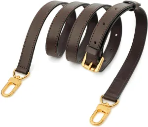GOXTECH Vachetta Leather Adjustable Crossbody Strap for ， Women's Crossbody Handbags