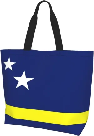 GTEVUTS Texas Flag Grocery Bag Large Handbag Reusable Shoulder Totes Bags-Cute Beach Bag for Women Men Travel Outdoor