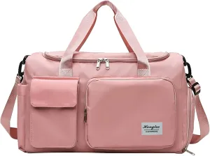Gym Bag for Men with Shoes Compartment,28L Duffel Bag Men,Durable Gym Duffle Bag for Sports Workout Travel Yoga