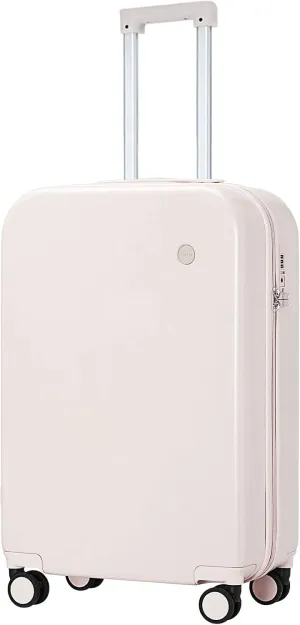 Hanke Suitcase Luggage with Spinner Wheels, Hardside Rolling Suitcase PC with Cover & TSA Lock Lightweight Travel Case 16'' 20'' 22'' 24'' 28'' Carry on