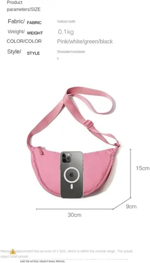 Harajuku Grunge Bag Crossbody Bag for Women Men Everyday Sling Bag Small Hobo Shoulder Bag