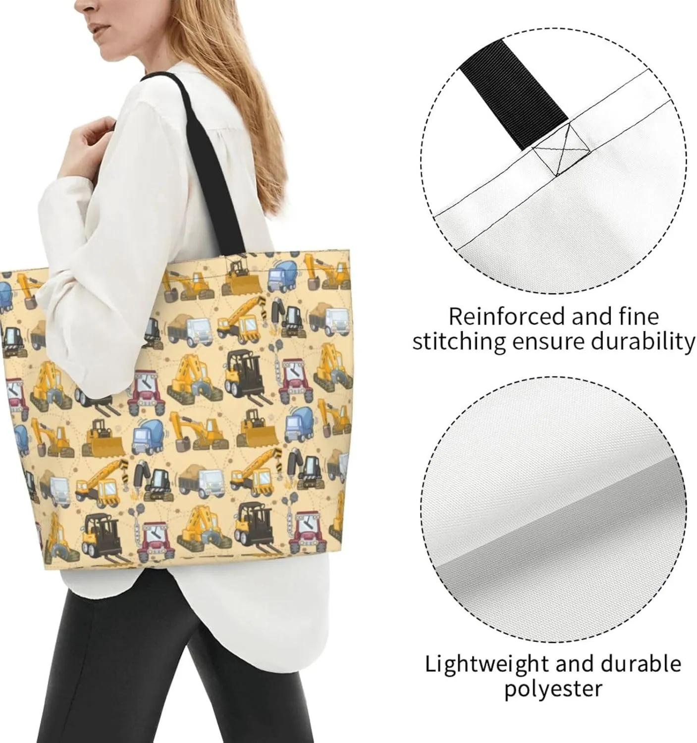 Hot Pinks Zebra Leopard Animal Stripes Women's Tote Bag Large Capacity Single Shoulder Bags Handbag for Shopping Work