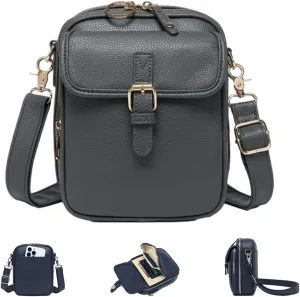 Hrtesus Collaboraten1 Crossbody Leather Bag, Collaborateam Crossbody Bag, Urvashi Double Layer Large Capacity Shoulder Bags
