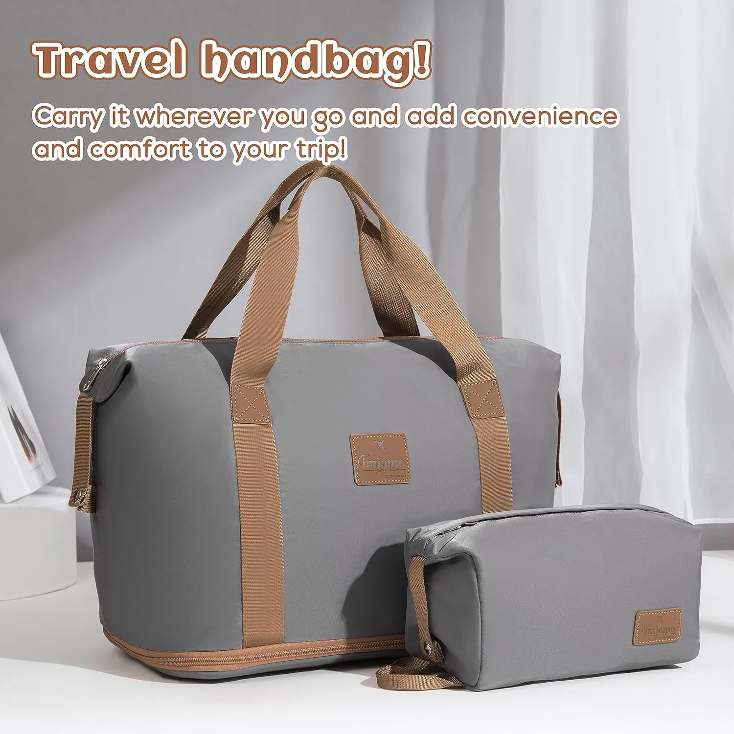 imiomo Carry on Luggage Sets,20 Inch Expandable Carry-on Suitcase with Spinner Wheels,Hard Shell Lightweight Rolling Travel Luggage with TSA Lock