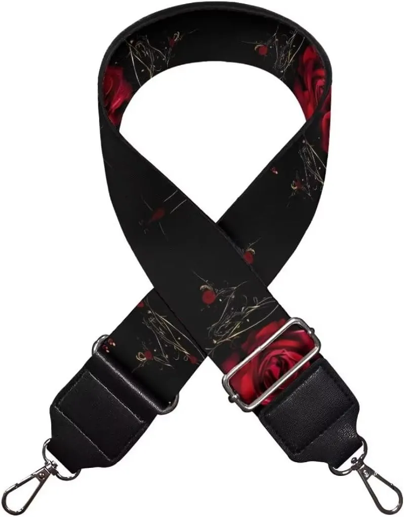 Jeiento Wide Purse Strap Wide Shoulder Strap Adjustable Replacement Belt Soft Guitar Shoulder Straps for Women Girls Gifts